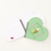 Matcha Latte Social Club Heart Spiral Notebook ノートブック (内部)