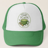 Matcha Lover Hat キャップ (正面)