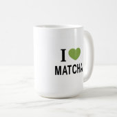 Matcha Lover Mug – Cute Green Tea Aesthetic Cup コーヒーマグカップ (正面右)