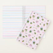 Matcha Lover Pink ノートブック (内側)