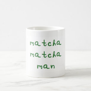 Matcha Matchaの人のマグ コーヒーマグカップ