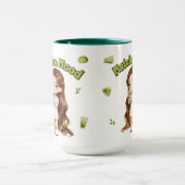 Matcha Mood Aesthetic Design Cute Green Tea Vibes マグカップ (中央)