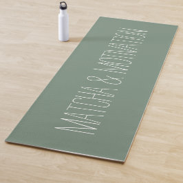 Matcha & Motivation Fitness Yoga Mat ヨガマット