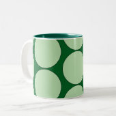 "MATCHA" POP BUBBLE Ceramic Coffee Mug ツートーンマグカップ (正面左)