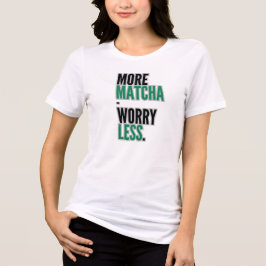 Matcha T-Shirt – Aesthetic Matcha Lover Tee  トライブレンドＴシャツ