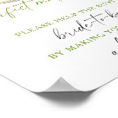 Matcha Wedding Help the busy bride Address ポスター (角)