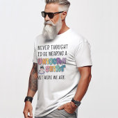 Matching おもしろい Unicorn Birthday Party Men & Boys Tシャツ