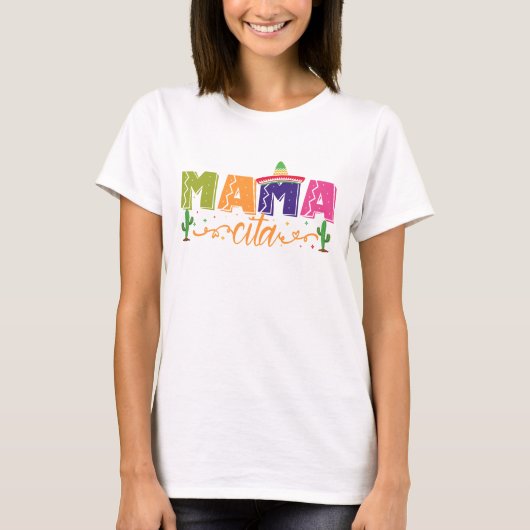 Matching 1th birthday Fiestaパーティー,メキシカンフィエスタ Tシャツ (正面)