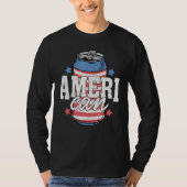 Matching Ameri Can Drink 4th Of July Indepedence D Tシャツ (正面)