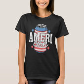Matching Ameri Can Drink 4th Of July Indepedence D Tシャツ (正面)
