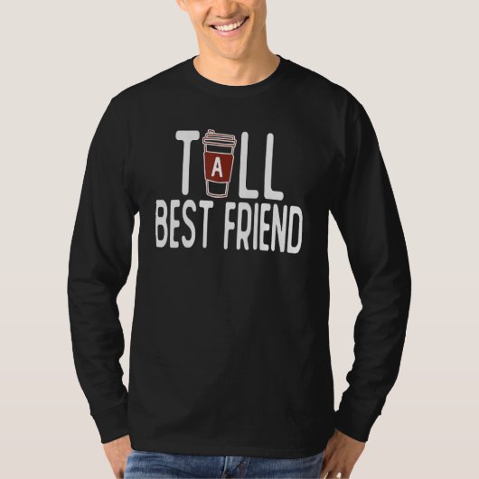 Matching Best Friend Tall Best Friend & Short Best Tシャツ (正面)