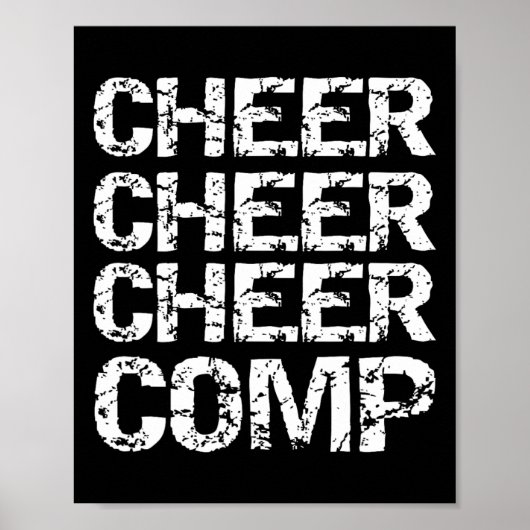 Matching Cheerleader Competition Gift Cheer Cheer  ポスター (正面)
