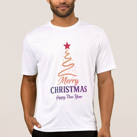 Matching Christmas Sport Performance Tee USA Tシャツ (正面)