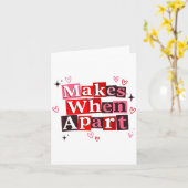 Matching Couple Makes When Apart Long Distance Rel カード (黄色い花)