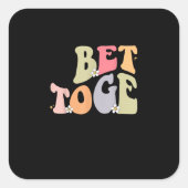 Matching Couples Better Together Style  スクエアシール (正面)