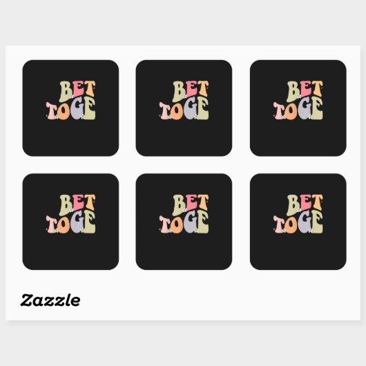 Matching Couples Better Together Style  スクエアシール (シート)