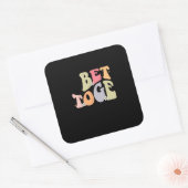 Matching Couples Better Together Style  スクエアシール (封筒)