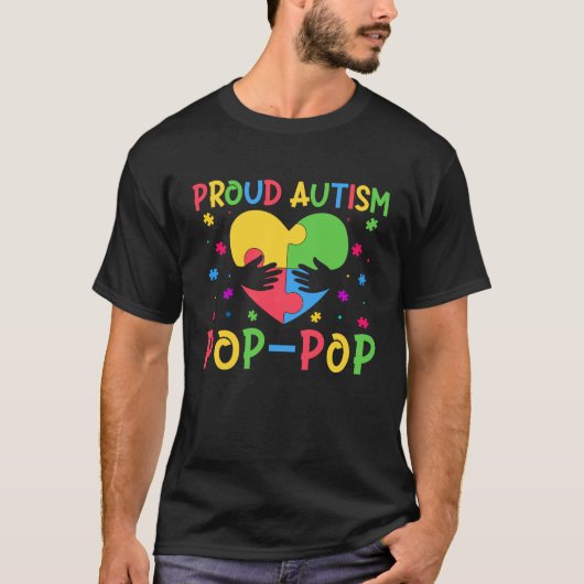 Matching Family Autism Awareness Month Proud Autis Tシャツ (正面)