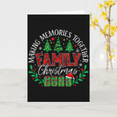 Matching Family Christmas 2025 Making Memories Tog カード (黄色い花)