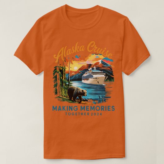 Matching Family Friends And Group Alaska Cruise 20 Tシャツ (デザイン正面)