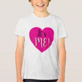 Matching Family Quiz T-Shirts for Daughter トライブレンドＴシャツ (正面)