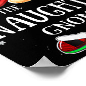 Matching Family The Naughty Gnome Christmas Group ポスター (角)