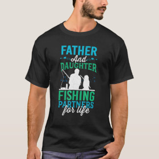 Matching Fish Fishing Dad Retro Tシャツ