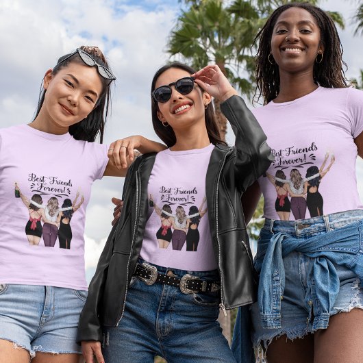 Matching Friendsシャツ、ベスティー最高のスのシャツ Tシャツ