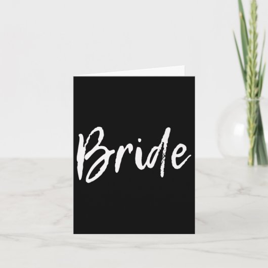 Matching Getting Ready Bride &amp；新郎結婚のB カード (正面)