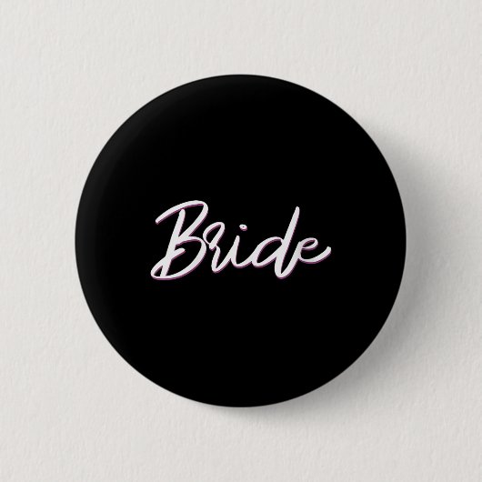 Matching Getting Ready Bride &;新郎結婚のG 缶バッジ (正面)
