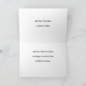 Matching Happy Diwali Purple招待状/グリーティング カード (内部)