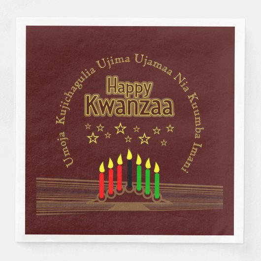 Matching Happy Kwanzaa Seven Principle (正面)