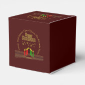 Matching Happy Kwanzaa Seven Principle フェイバーボックス (裏面サイド)