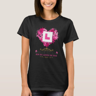 Matching Hen Do Outfits For Women & Group Hen Nigh Tシャツ
