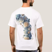 Matching its a boy family shirts for baby shower tシャツ (裏面)