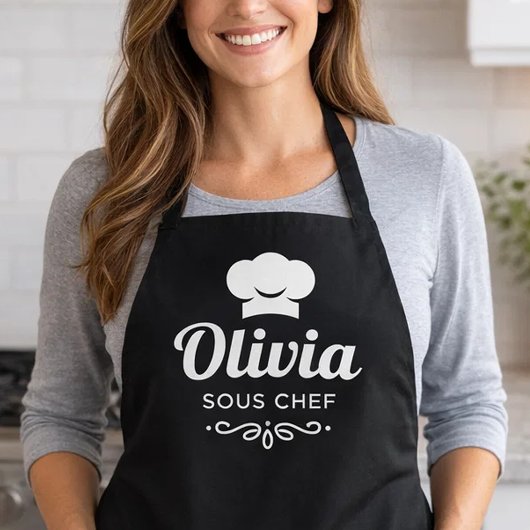Matching Kitchen Aprons for Parent and Child エプロン