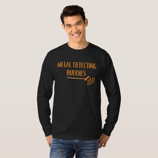 Matching Metal Detecting Buddy Partner Family Tシャツ (正面フル)