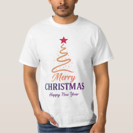 Matching Minimal Christmas Value Tee USA Tシャツ