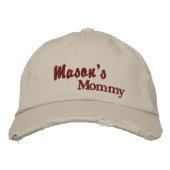 Matching Mommy Daddy embroidered caps set 刺繍入りキャップ (正面)