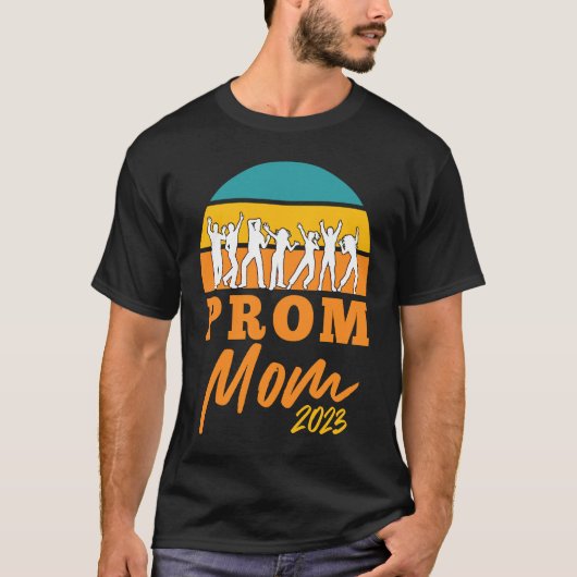 Matching Prom Moms 2023 School Dance Chaperone Pro Tシャツ (正面)