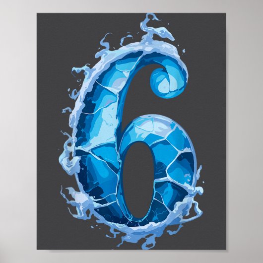 Matching Six Seven Flaming Ice Funny Meme 67 Coupl ポスター (正面)