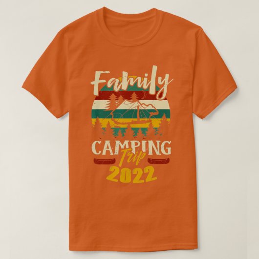 Matching Vacation Matching Family Camping Trip 202 Tシャツ (デザイン正面)