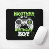 Matching Video Game Birthday Brother Of The Birthd マウスパッド (マウス)