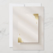 Matching Wedding Invitation RSVP and Thank You Car 招待状 (裏面)