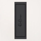 Mate Black Yoga Mat ヨガマット (正面)