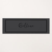 Mate Black Yoga Mat ヨガマット (正面(横))