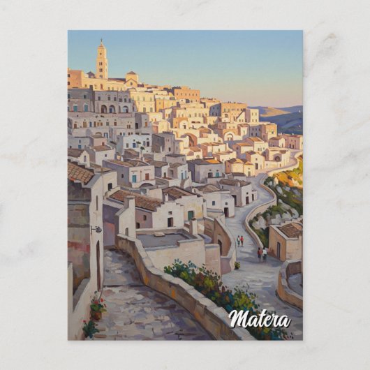 Matera Italy Travel ポストカード (正面)