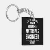 materials engineer gift キーホルダー (正面左)
