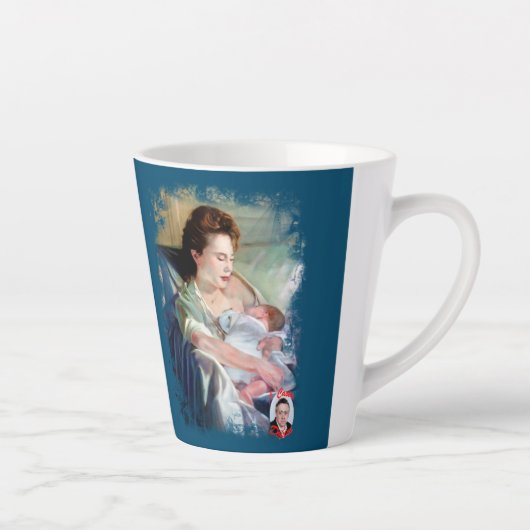 Maternidad カフェラテマグ (右)