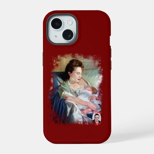 Maternidad iPhone 15ケース (裏面)